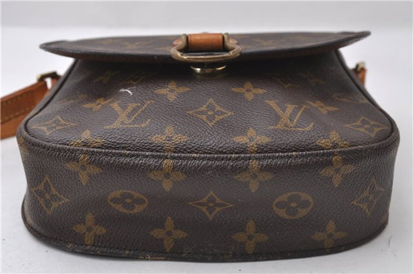 Auth Louis Vuitton Monogram Saint Cloud MM Shoulder Cross Bag M51243 LV 1996D