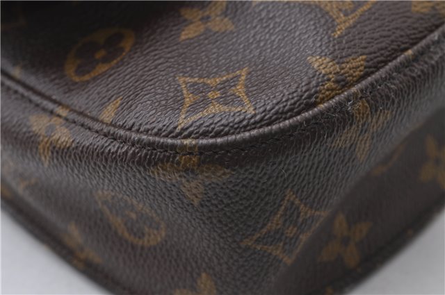 Auth Louis Vuitton Monogram Saint Cloud MM Shoulder Cross Bag M51243 LV 1996D