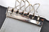 Authentic CHANEL Camellia Vintage Calf Skin CC Logo Key Case Black 1997G