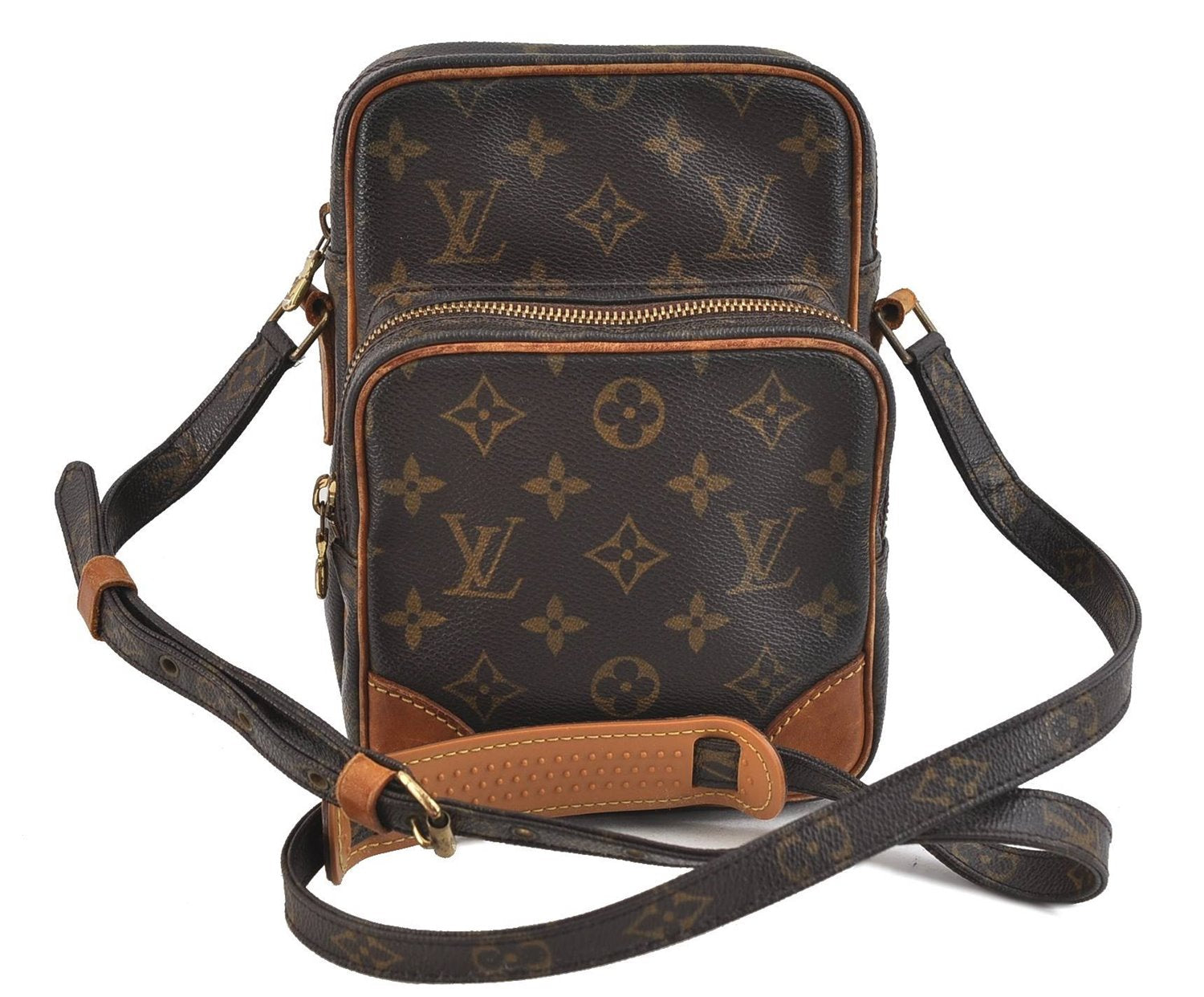 Authentic Louis Vuitton Monogram Amazone Shoulder Cross Body Bag M45236 LV 1998D