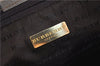Authentic BURBERRY Nova Check PVC Leather Shoulder Drawstring Bag Beige 1998G