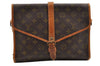 Authentic Louis Vuitton Monogram Portable Serviette Shoulder Bag Junk 1998I