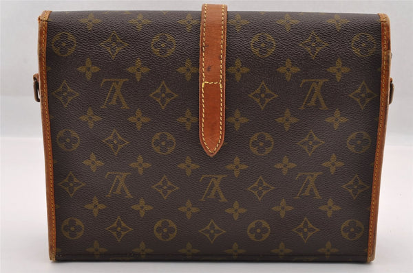 Authentic Louis Vuitton Monogram Portable Serviette Shoulder Bag Junk 1998I