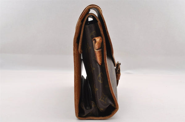 Authentic Louis Vuitton Monogram Portable Serviette Shoulder Bag Junk 1998I