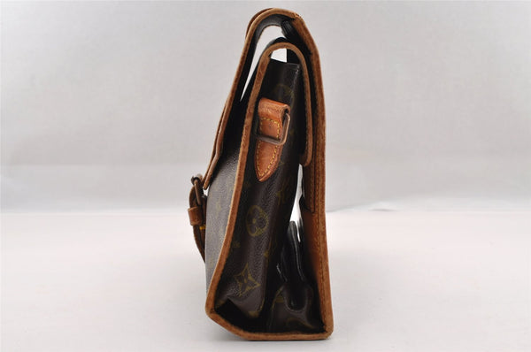 Authentic Louis Vuitton Monogram Portable Serviette Shoulder Bag Junk 1998I