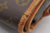 Authentic Louis Vuitton Monogram Portable Serviette Shoulder Bag Junk 1998I