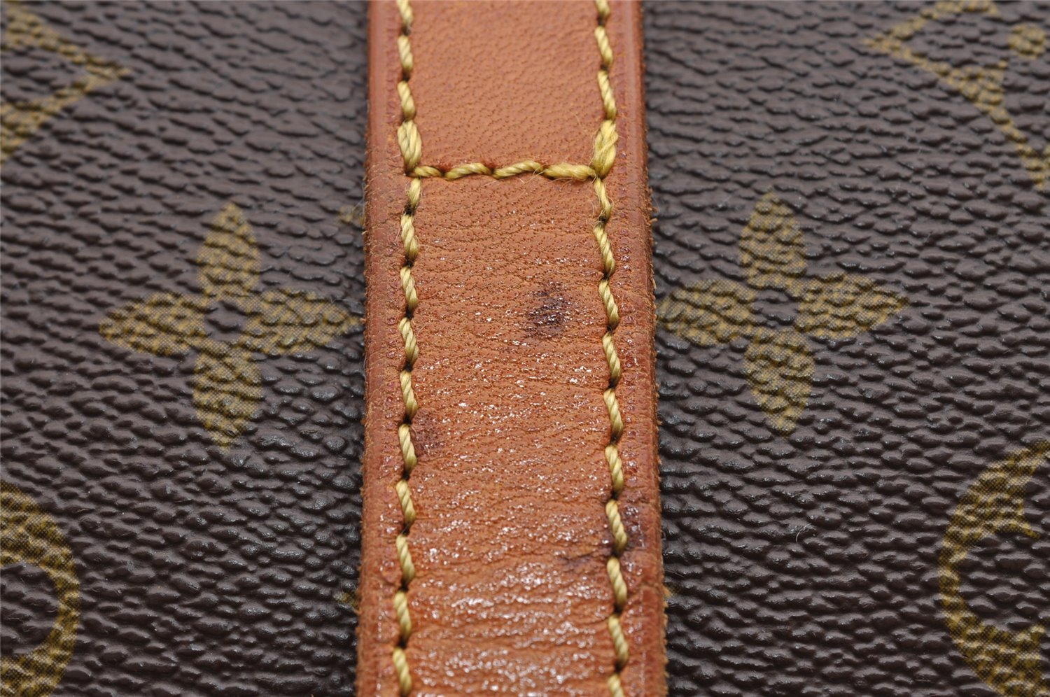 Authentic Louis Vuitton Monogram Portable Serviette Shoulder Bag Junk 1998I