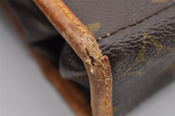 Authentic Louis Vuitton Monogram Portable Serviette Shoulder Bag Junk 1998I