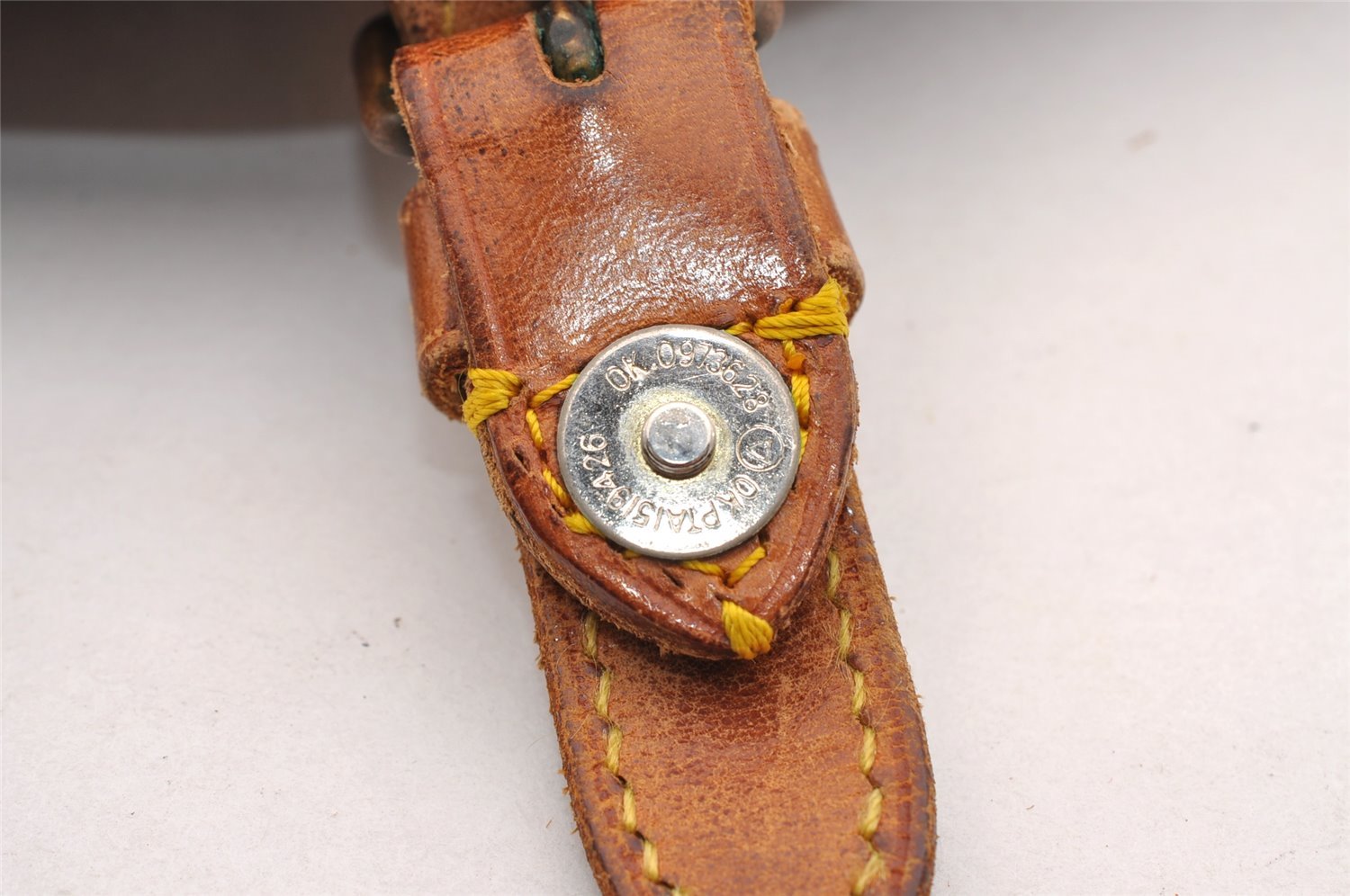 Authentic Louis Vuitton Monogram Portable Serviette Shoulder Bag Junk 1998I