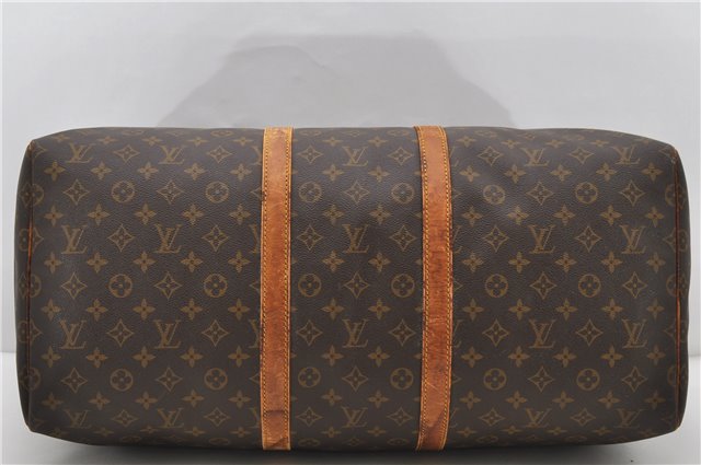 Authentic Louis Vuitton Monogram Keepall 55 Boston Bag M41424 LV 1999D