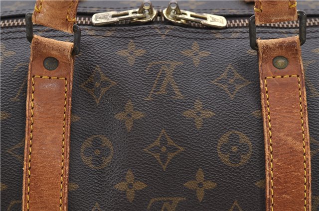 Authentic Louis Vuitton Monogram Keepall 55 Boston Bag M41424 LV 1999D