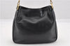Authentic GUCCI Bamboo Vintage 2way Hand Shoulder Bag Leather Black Junk 1999G