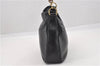 Authentic GUCCI Bamboo Vintage 2way Hand Shoulder Bag Leather Black Junk 1999G