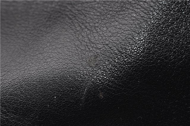 Authentic GUCCI Bamboo Vintage 2way Hand Shoulder Bag Leather Black Junk 1999G