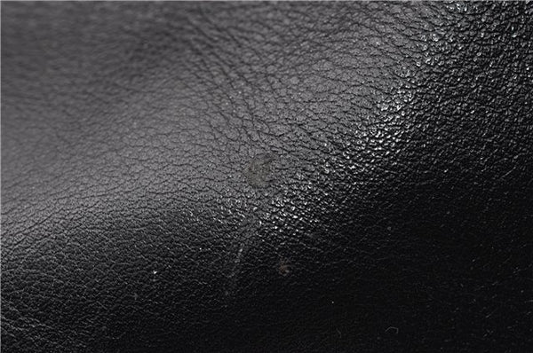 Authentic GUCCI Bamboo Vintage 2way Hand Shoulder Bag Leather Black Junk 1999G