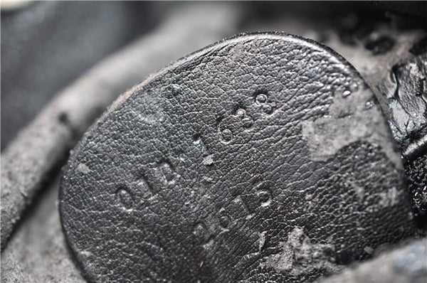 Authentic GUCCI Bamboo Vintage 2way Hand Shoulder Bag Leather Black Junk 1999G