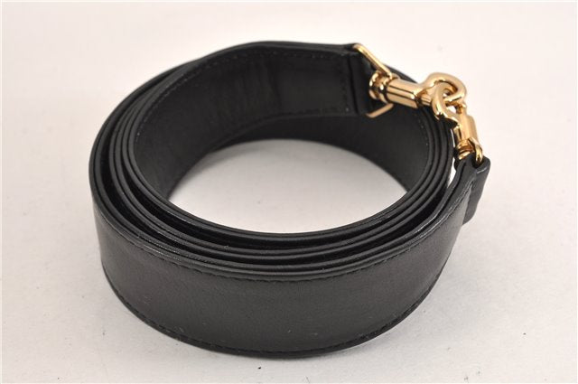 Authentic GUCCI Bamboo Vintage 2way Hand Shoulder Bag Leather Black Junk 1999G