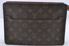 Authentic Louis Vuitton Monogram Pochette Homme Clutch Hand Bag M51795 LV 2000D