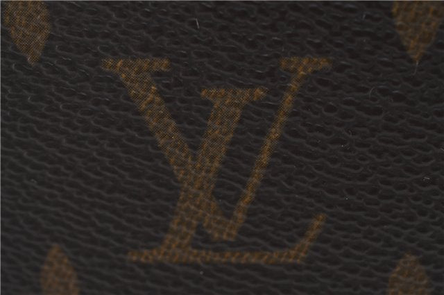 Authentic Louis Vuitton Monogram Pochette Homme Clutch Hand Bag M51795 LV 2000D