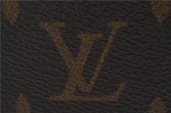 Authentic Louis Vuitton Monogram Pochette Homme Clutch Hand Bag M51795 LV 2000D