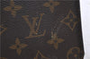 Authentic Louis Vuitton Monogram Pochette Homme Clutch Hand Bag M51795 LV 2000D