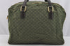 Auth Louis Vuitton Monogram Mini Claudine 2Way Boston Bag Green M42332 LV 2000I