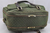 Auth Louis Vuitton Monogram Mini Claudine 2Way Boston Bag Green M42332 LV 2000I