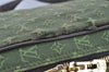 Auth Louis Vuitton Monogram Mini Claudine 2Way Boston Bag Green M42332 LV 2000I