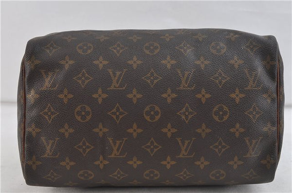 Authentic Louis Vuitton Monogram Speedy 30 Hand Bag Purse M41526 LV 2001D