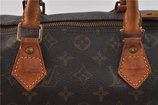 Authentic Louis Vuitton Monogram Speedy 30 Hand Bag Purse M41526 LV 2001D