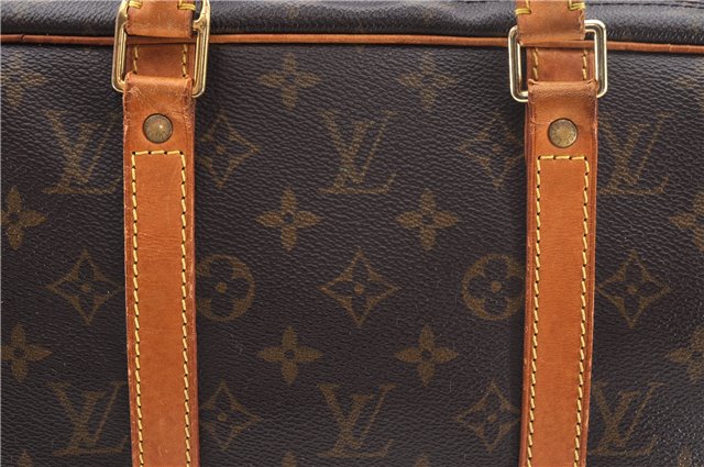 Auth Louis Vuitton Monogram Porte Documents Voyage Briefcase M53361 LV 2002D