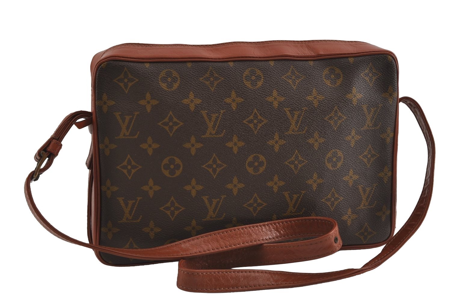 Authentic Louis Vuitton Monogram Sac Bandouliere 30 Shoulder Bag Old Model 2004I