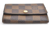 Authentic Louis Vuitton Damier Multicles 6 Key Case Holder N62630 LV 2005G