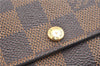 Authentic Louis Vuitton Damier Multicles 6 Key Case Holder N62630 LV 2005G