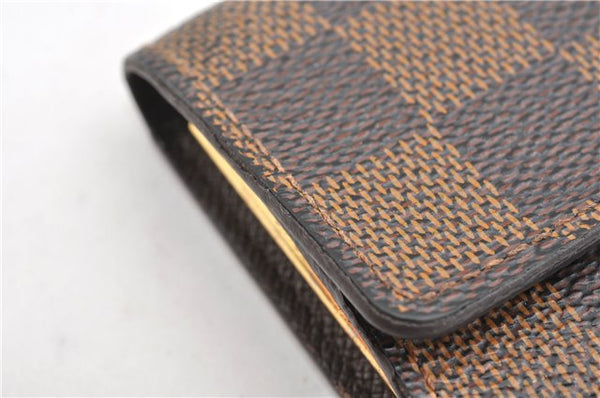 Authentic Louis Vuitton Damier Multicles 6 Key Case Holder N62630 LV 2005G