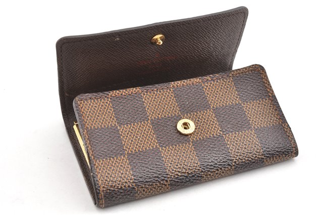 Authentic Louis Vuitton Damier Multicles 6 Key Case Holder N62630 LV 2005G