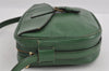 Authentic Louis Vuitton Epi Jeune Fille Shoulder Cross Bag Green M52154 LV 2005I