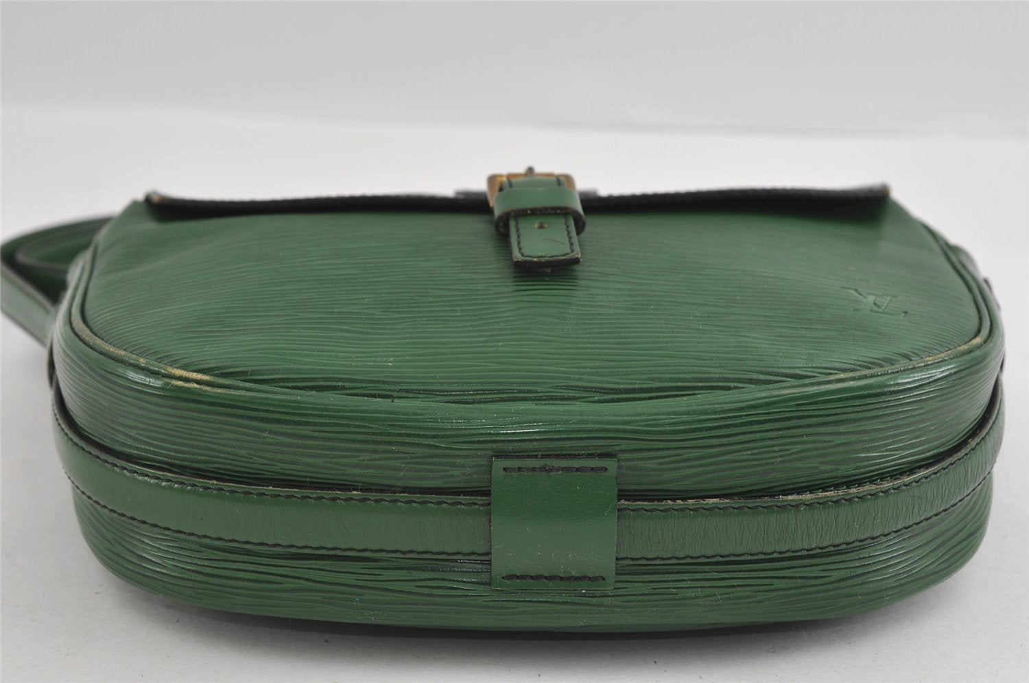 Authentic Louis Vuitton Epi Jeune Fille Shoulder Cross Bag Green M52154 LV 2005I