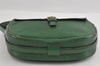 Authentic Louis Vuitton Epi Jeune Fille Shoulder Cross Bag Green M52154 LV 2005I