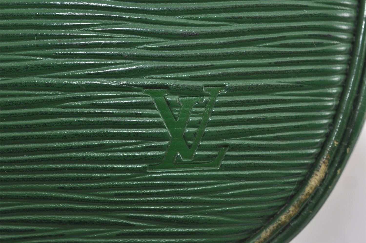 Authentic Louis Vuitton Epi Jeune Fille Shoulder Cross Bag Green M52154 LV 2005I