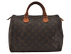 Authentic Louis Vuitton Monogram Speedy 30 Hand Boston Bag M41526 LV Junk 2007I