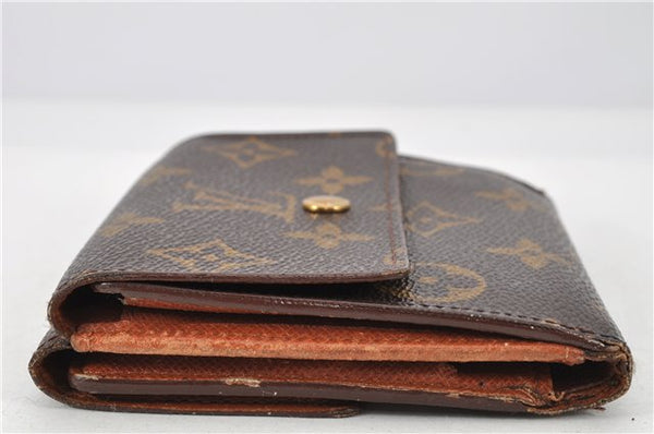 Authentic Louis Vuitton Monogram M61652 Porte Monnaie Billet Carte Credit 2008G