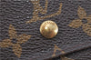 Authentic Louis Vuitton Monogram M61652 Porte Monnaie Billet Carte Credit 2008G