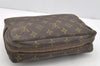 Auth Louis Vuitton Monogram Trousse Toilette 23 Clutch Hand Bag M47524 LV 2008I