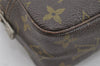 Auth Louis Vuitton Monogram Trousse Toilette 23 Clutch Hand Bag M47524 LV 2008I