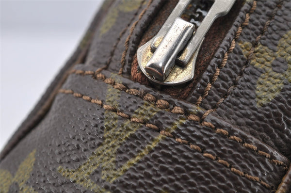 Auth Louis Vuitton Monogram Trousse Toilette 23 Clutch Hand Bag M47524 LV 2008I