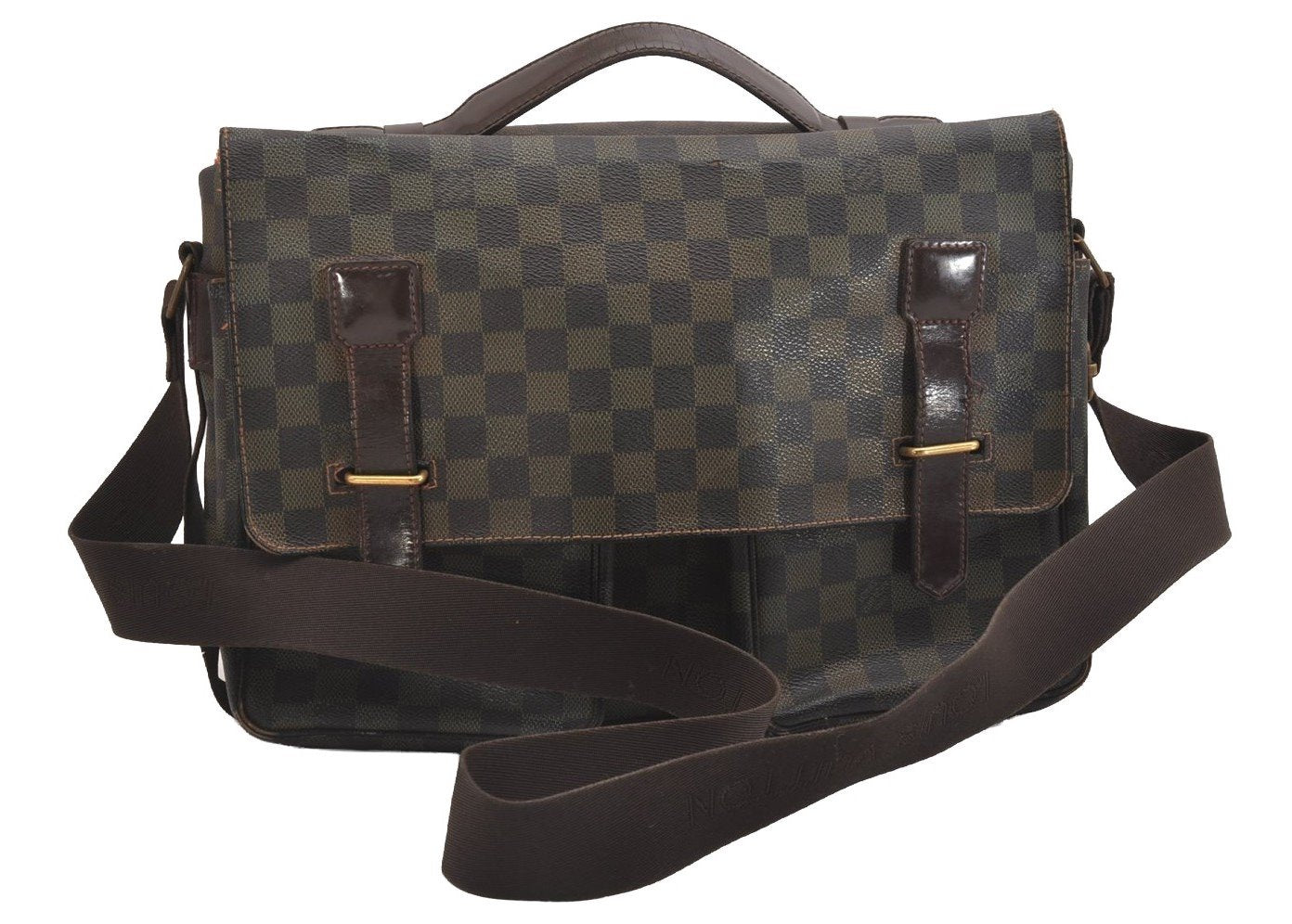 Authentic Louis Vuitton Damier Broadway 2Way Shoulder Hand Bag N42270 LV 2009I