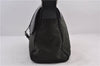 Authentic PRADA Nylon Leather Shoulder Bag Purse Khaki Green Black 2010D