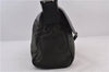 Authentic PRADA Nylon Leather Shoulder Bag Purse Khaki Green Black 2010D