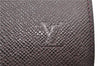 Authentic Louis Vuitton Taiga Baikal Clutch Bag Purple M30186 LV Junk 2011D